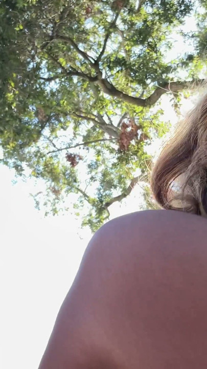 NO MY GIRLFRIEND PULLING UP WHILE MY STEPDAD IS FUCKING MY ASS IN THE BACKYARD ON A 4x4 | Clip 1