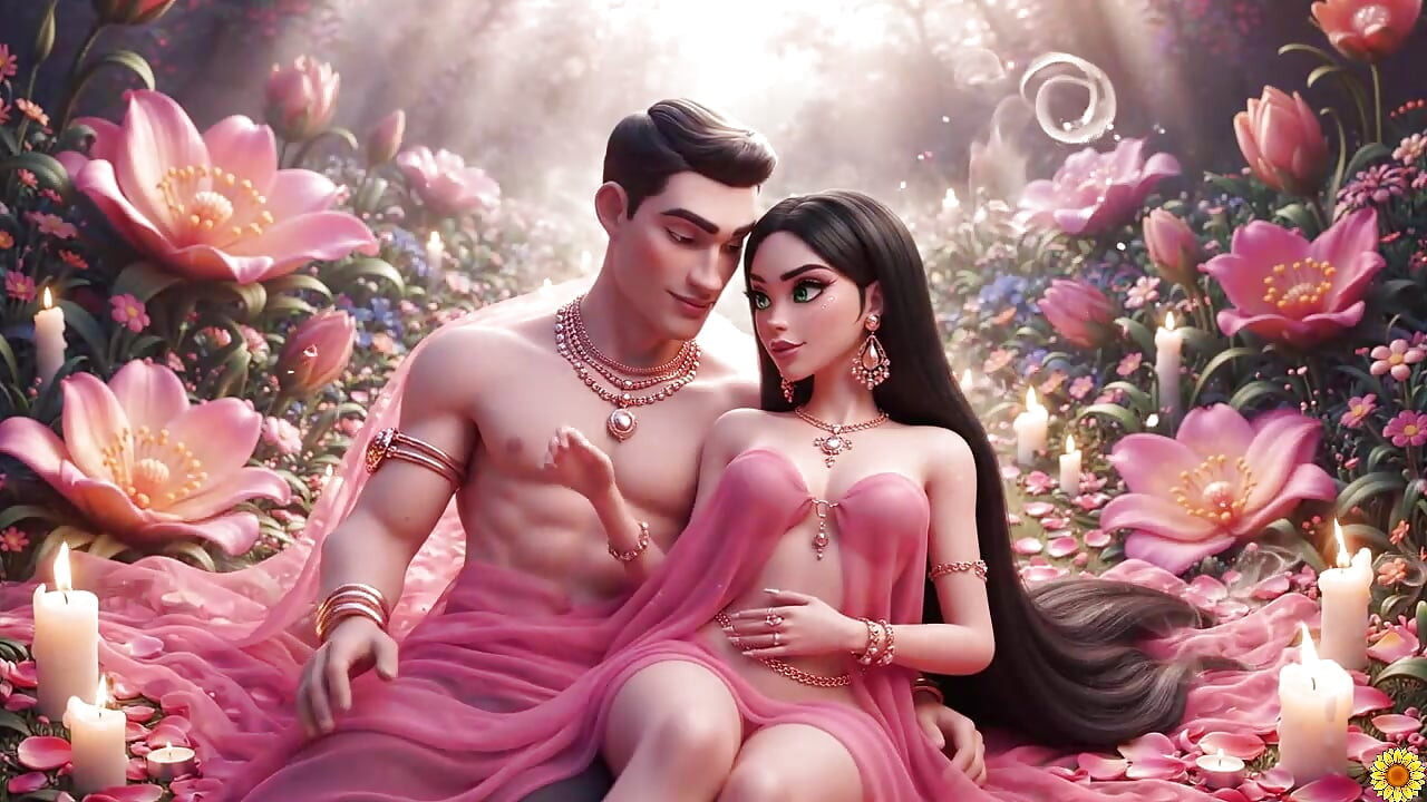 Desi-koppel Ki volledige nacht hete romantiek - gouden sieraden Wali sexy Bhabhi Aur gespierde echtgenoot Ka slaapkamer passie