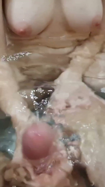 I Give You Hot POV Underwater Cumshot! | Clip 1
