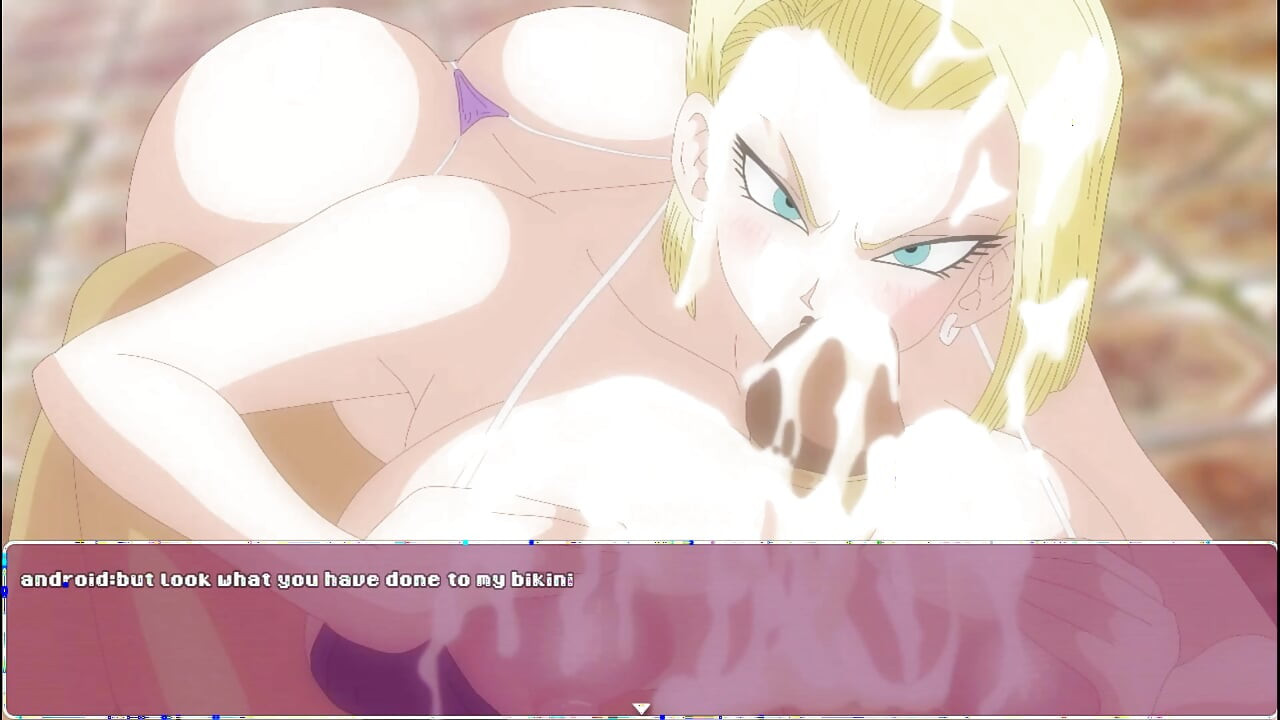 Android Potraga za Jajima - Dragon Ball Dio 3 - Android 18 i Veliki Kurac od Loveskysanx