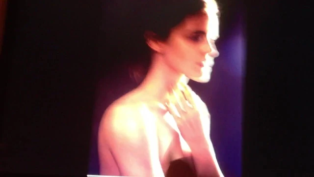 My hot cum on Emma Watson