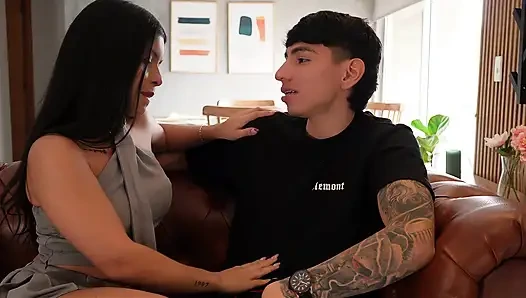 I fuck my classmate when we're home alone