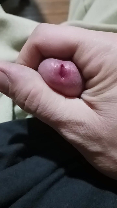 Precum just the tip