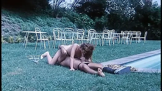 Hot outdoor orgy