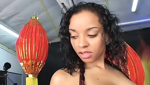 Maya and Her Tongue Pig