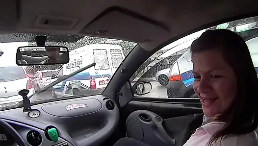 Friends Gave a Ride to a Girl with Acne and Filled Her Orthodontic Braces with Semen