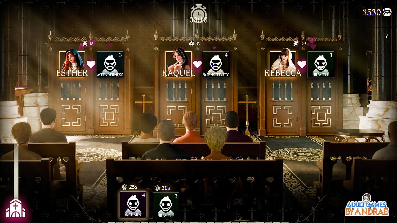 Sisters in Sin Gameplay Part 3 - the First Cracks in Rebecca's Composure