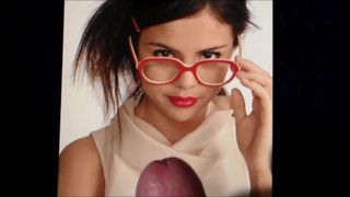 Selena Gomez cumcovered nr 6 (slomo + 2cams)