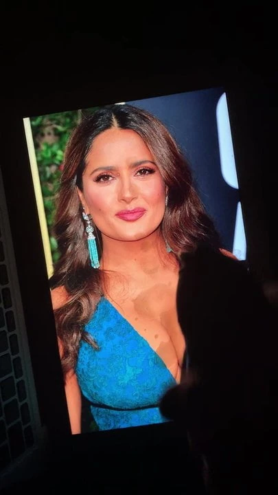 Salma Hayek cumtribute 3