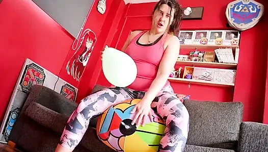 Taytlı plaj topuna bin ve söndür - bunny looner