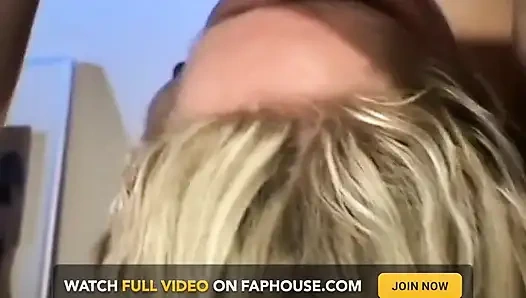 Wajah cewek perancis ini dientot habis-habisan