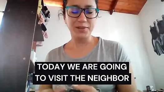 My Neighbor Lends Me the Bathroom