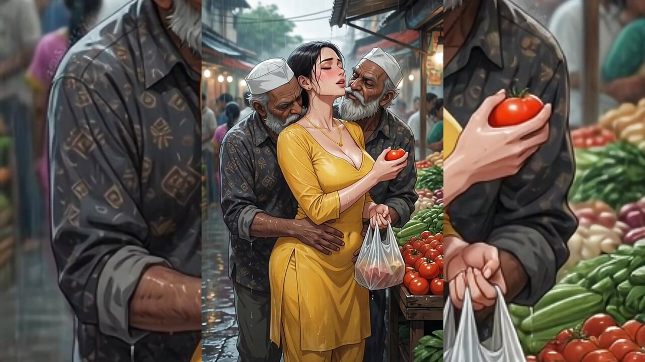 INDIANAS MILFs e bhabhi totalmente dominadas por homens muçulmanos imundos - agrupamento público e corrupção