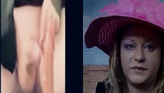 Eşcinsel kadın kılıklı kız için küçük penis aşağılayıcı