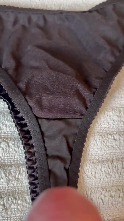 Cum on Wife’s Panties 18