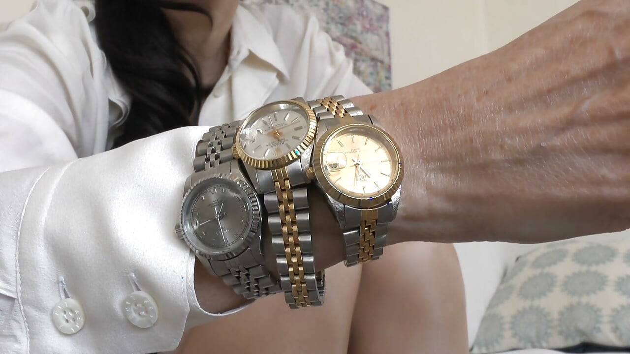 Wanking Games with Watches Under the Strict Supervision of Step-auntie! Lady Victoria Valente