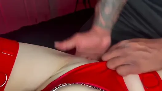 Hot Petite Blonde Blacked Raw Experience BBC Creampie Pounding