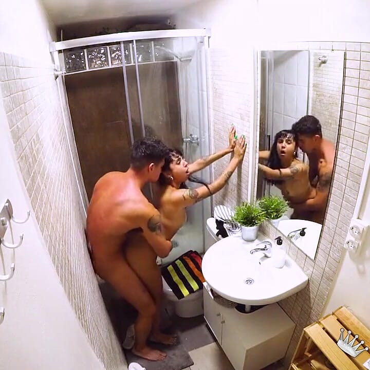 Don't trust the Big Brother of porn! We caught Nervous Latina Moli Myers red-handed