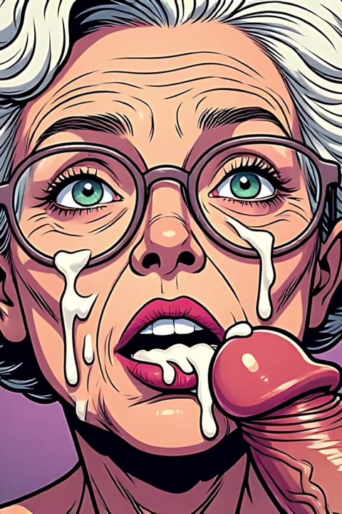 Vintage Cartoon Style Facials