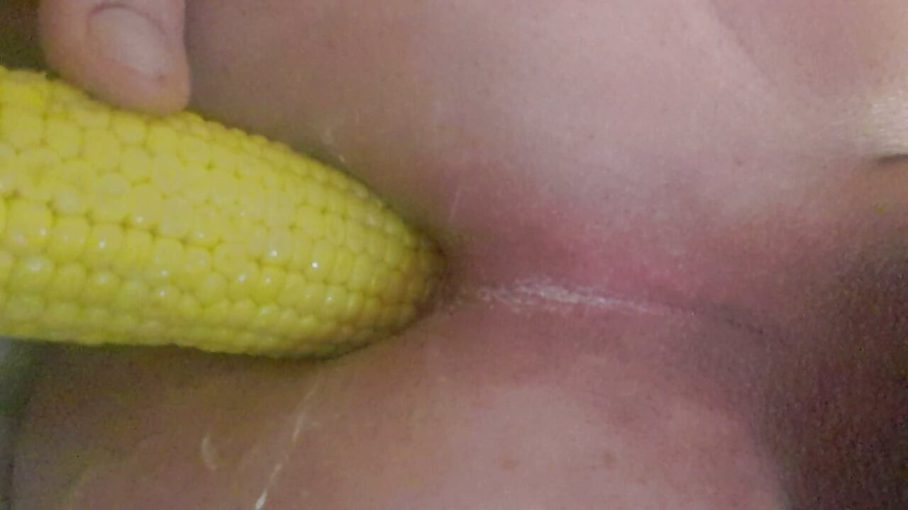 I love corn in me as much as I love cock in me