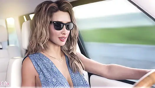 A Wife and Stepmother Real Fucking Car Fuck with Dyl