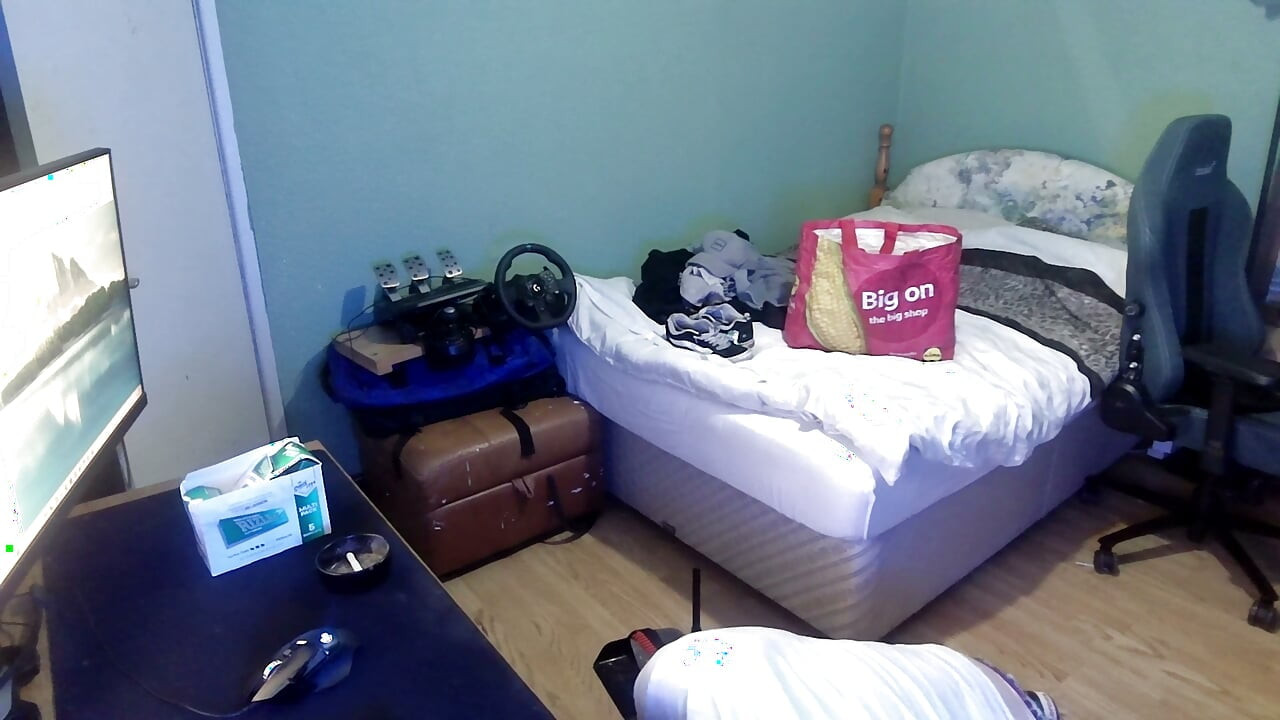 Just Cleaning the Bedroom