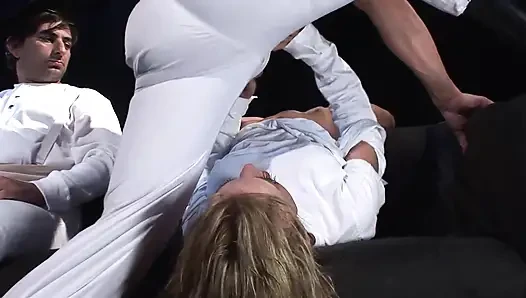 Fetish fuck in white...