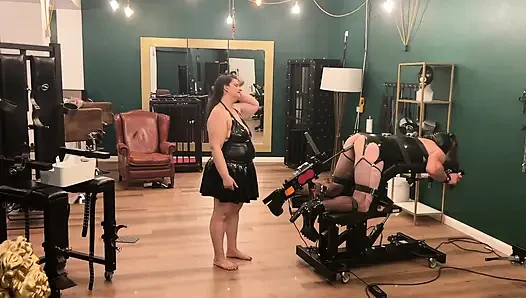 Fetish-lofts Hardcore Anal Session with TV Slave Part 3-4.