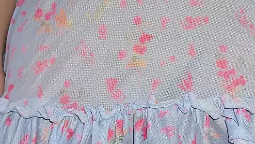 Almost caught when stranger guy fingers my pussy and slide his uncut cock then CUMS hard inside my panties in a crowded bus