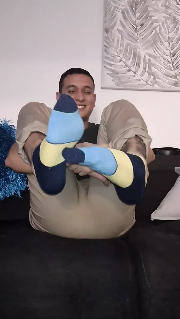 Kurze Socken (schwule Füße)