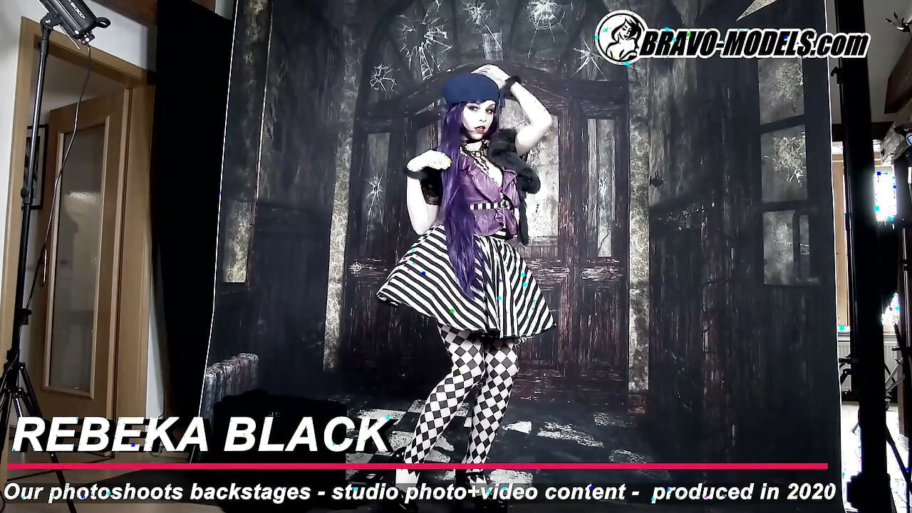 386-sahne arkası fotoğraf çekimi Rebeka Black - yetişkin