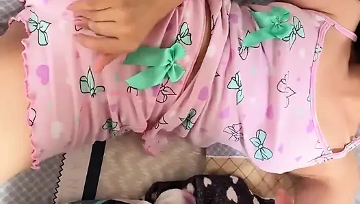 Stepdaughter Seduces Me with Her Pajamas and I End up Touching Her All Over