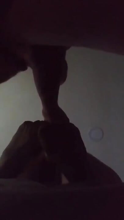 Rabuda sendo preenchida com pau gordo