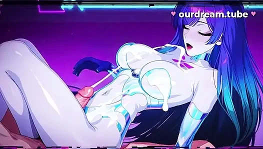 Android Girls Fuck While Their Universe Glitches