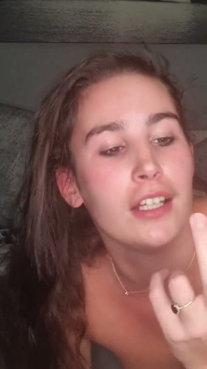 Chubby anal whore sucks her fingers after it has repeatedly been in her gaping asshole, dirty talk | Clip 1