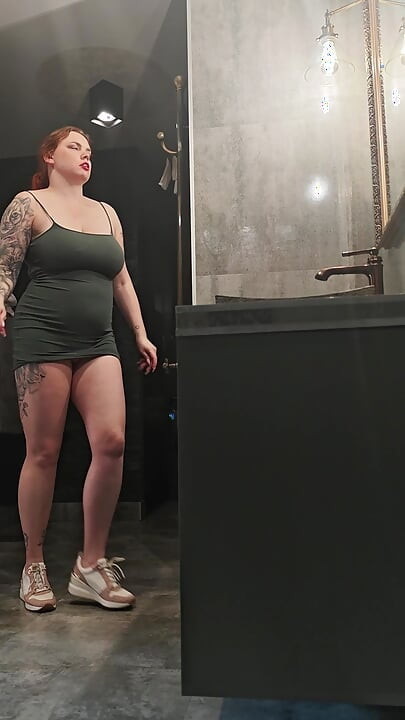 A Camera in a Public Restroom Catches a Strange Man Fucking a Girl Who Is Washing Her Panties.
