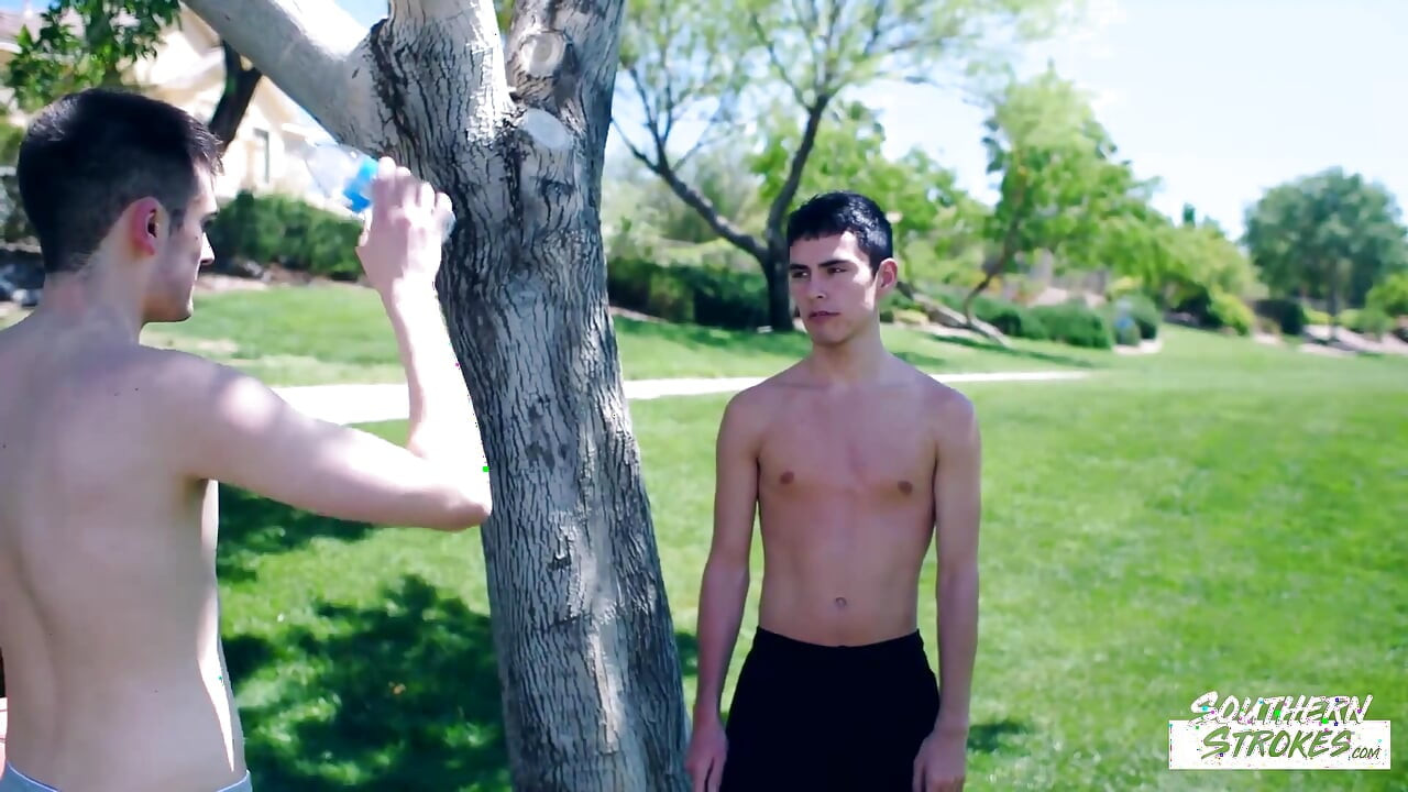 Southernstrokes Amateur Twinks Timber Harvest and Xavier Ryan Raw Breed After Rimjob