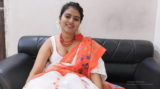 Your-Eshita. Erster Boishak, indische bangla, schönes mädchen-masturbations-video .