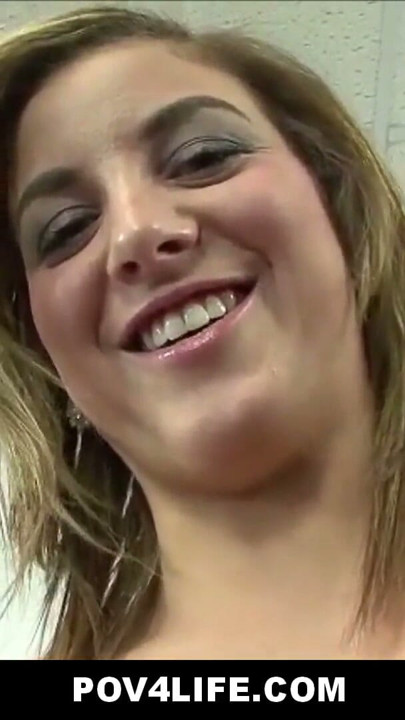 Hot Young Petite Blonde Teen, Facebook Friend Fucked POV | Clip 1