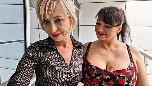 Mature, Lusty Lesbians in Stockings: Part 1