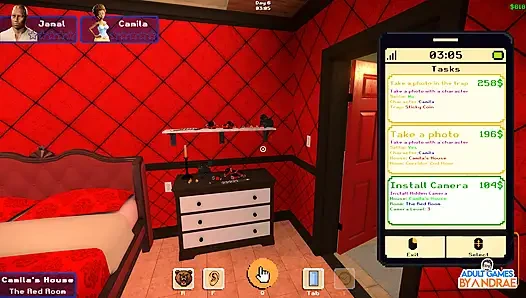 Ep4: Camila's Garden Workout - My Sexy Neighbour 2 (gameplay)