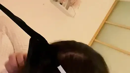 Lulu Wild - saat halloween, saudara tiriku berpakaian kelinci playboy dan aku harus sama dia.