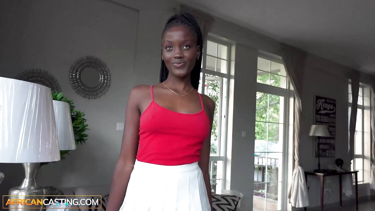 This innocent EBONY 18YO girl cheated once... then treated my cock like the only option left