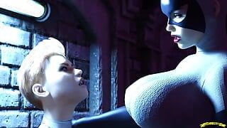 Follando en Gotham City - animación