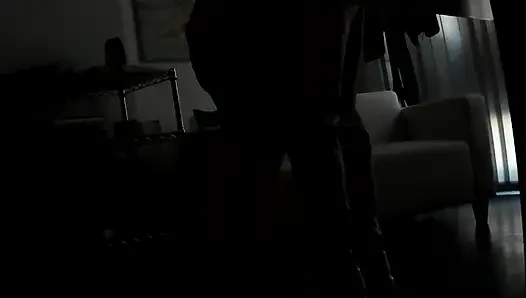 FUCKED IN THE OFFICE ON MY LOVESEAT WITH FAKE CLIENT