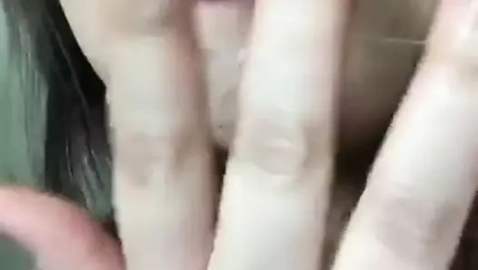 Cheating Gf accidentally send bf video of her tasting cum