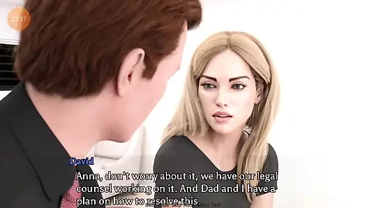 Mükemmel bir evlilik #8 Chris ve Anne yataktayken sohbet edin.