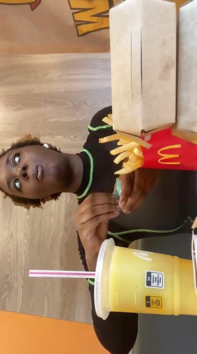 Public McDonald’s Mukbang