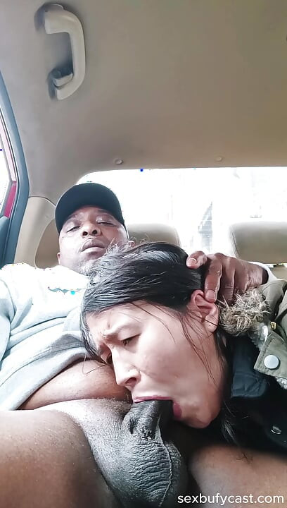 Asian Street Hooker Car Blowjob - Risky Roadside Deepthroat & Swallow & MILF