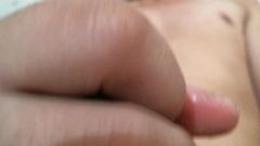 close up runny cum